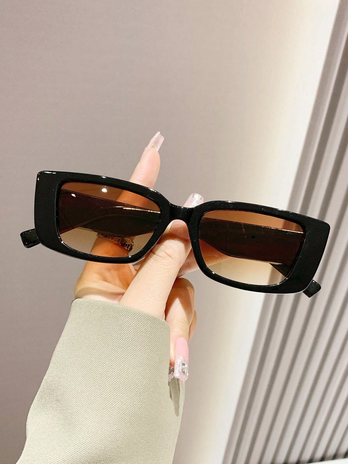 Óculos de Sol Quadrado Beach Style