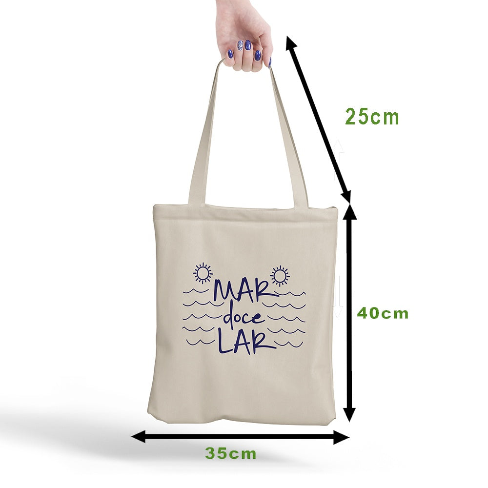 Bolsa de Praia Ecobag Mar Doce Lar