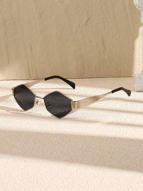 Óculos de Sol Hexagonal Vintage