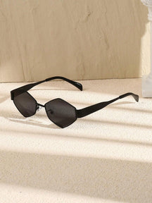 Óculos de Sol Hexagonal Vintage