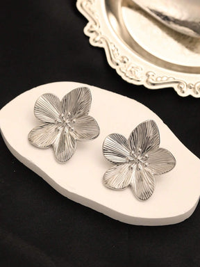 Kit com 2 Pares de Brincos Botão Floral