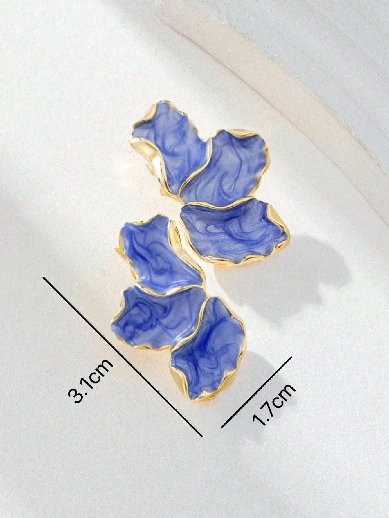 Brincos Pétala Sofisticada