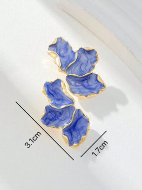 Brincos Pétala Sofisticada