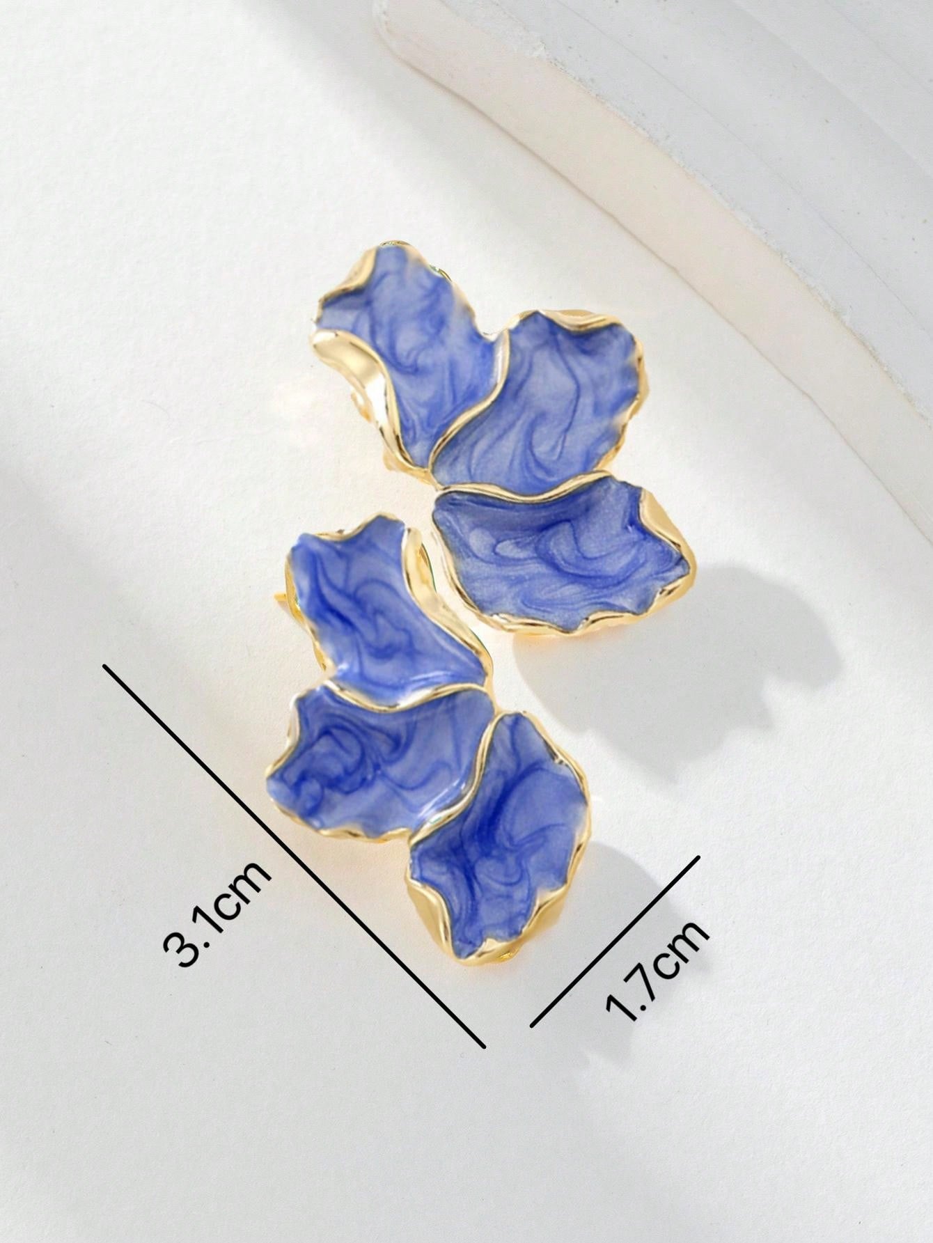 Brincos Pétala Sofisticada