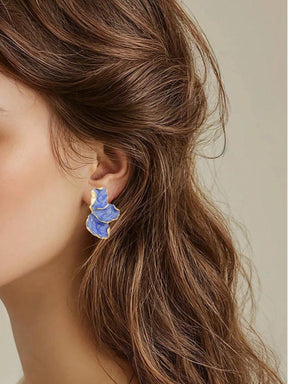 Brincos Pétala Sofisticada