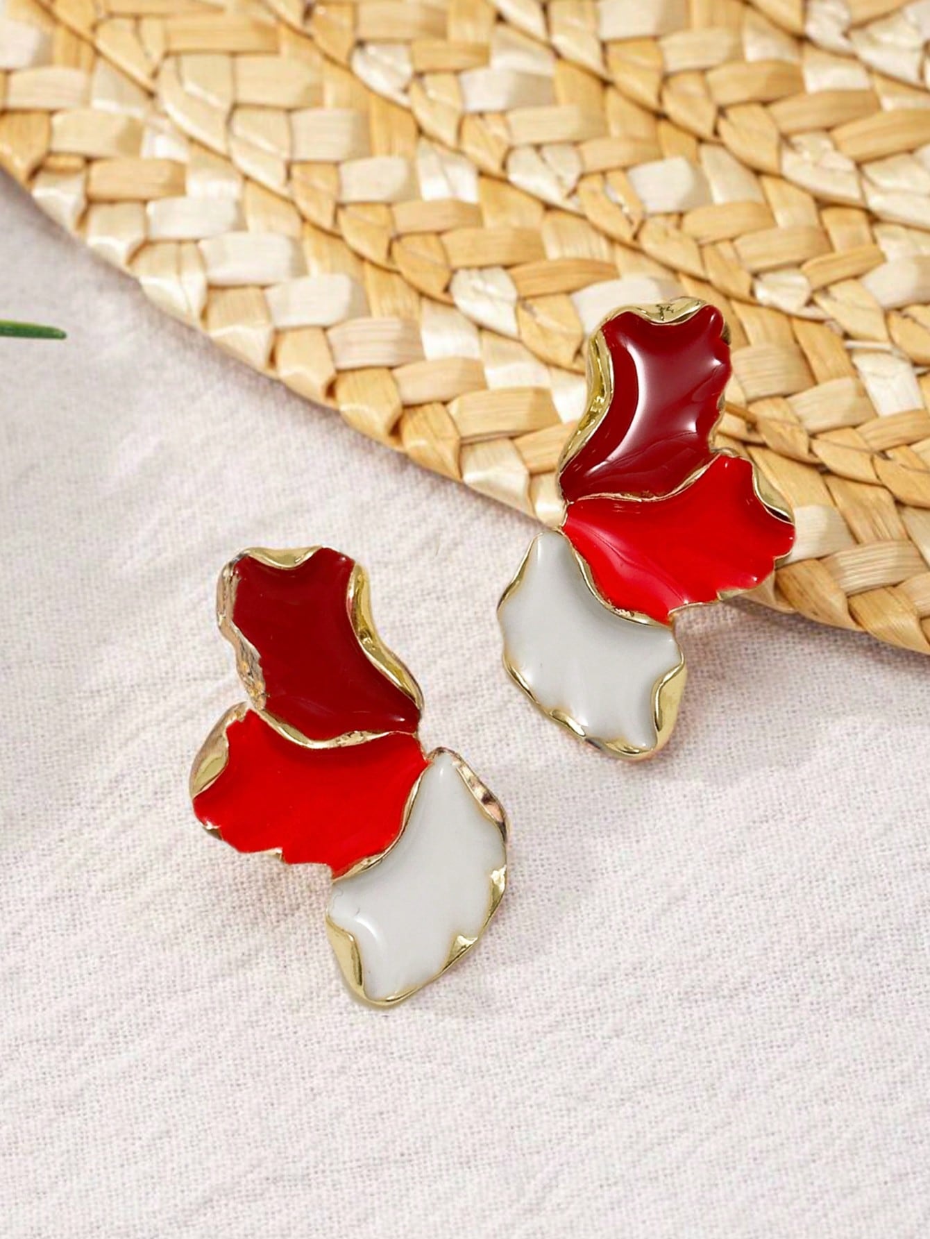 Brincos Pétala Sofisticada