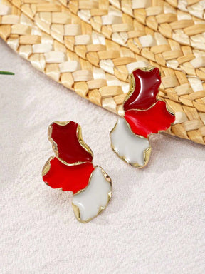 Brincos Pétala Sofisticada