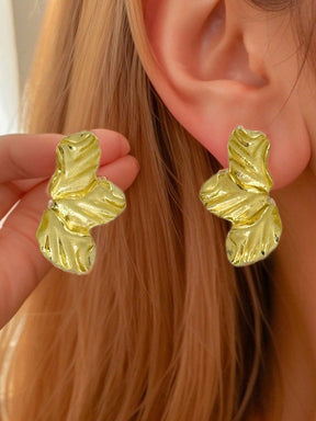 Brincos Pétala Sofisticada