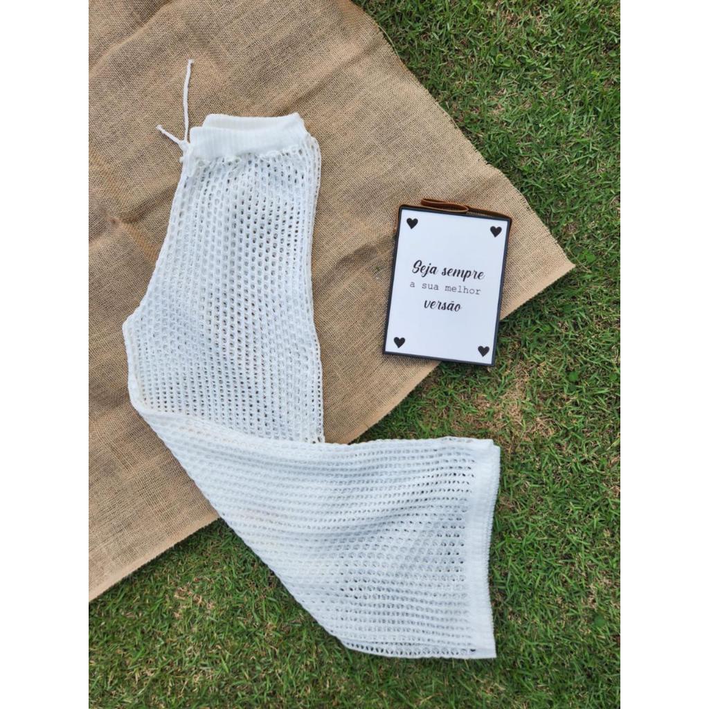 Calça Arrastão em Tricot 2025 (SAÍDA)