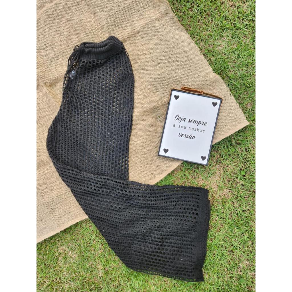 Calça Arrastão em Tricot 2025 (SAÍDA)