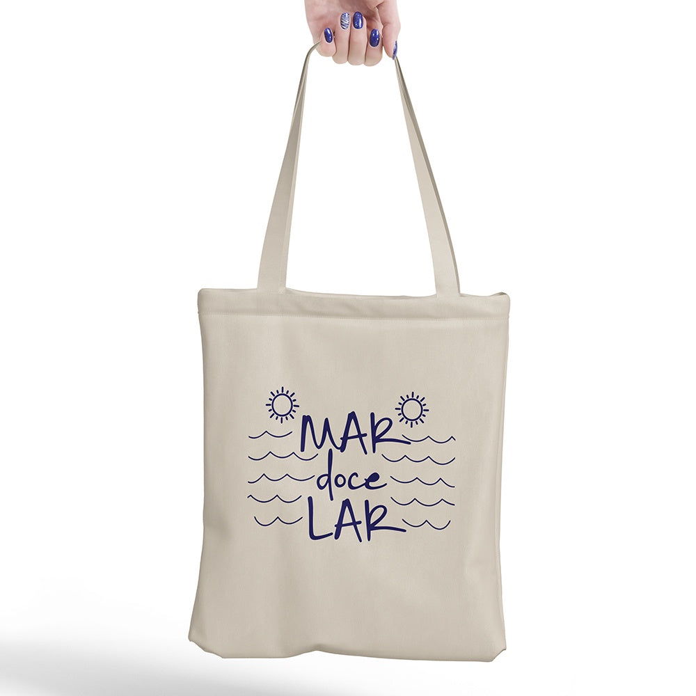 Bolsa de Praia Ecobag Mar Doce Lar